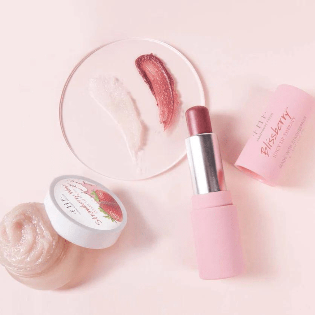 Farmhouse Fresh Strawberry Wine Luscious Lip Kit - Farmhouse Fresh