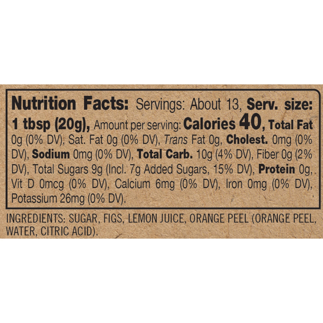 Finch + Fennel Lemon + Fig Marmalade - Finch + Fennel