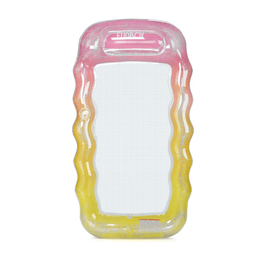 Funboy Mesh Lounger - Glitter Ombre - FUNBOY