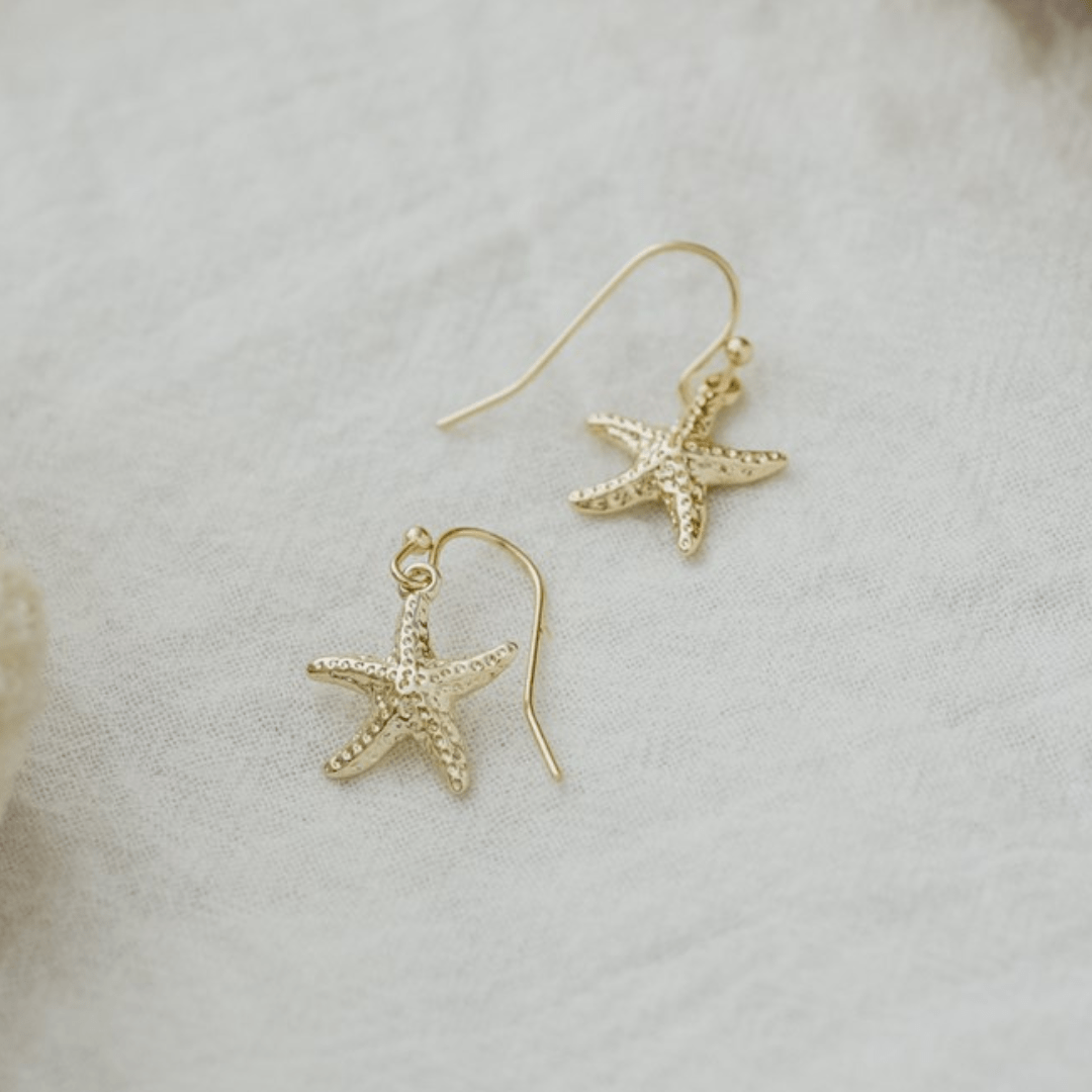 Glee Starry Seashell Earrings - Glee