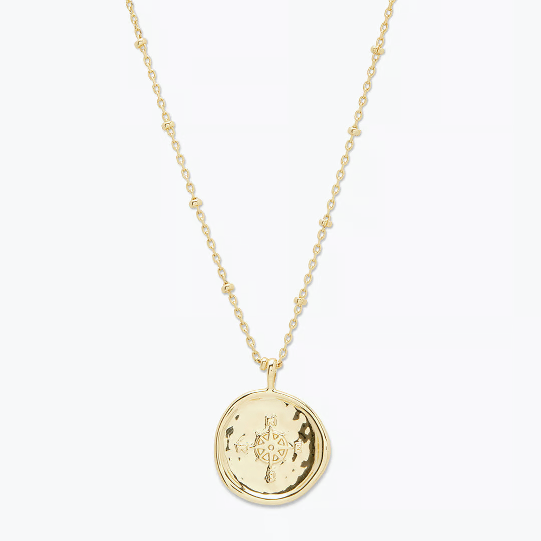 Gorjana Compass Coin Necklace - Gorjana