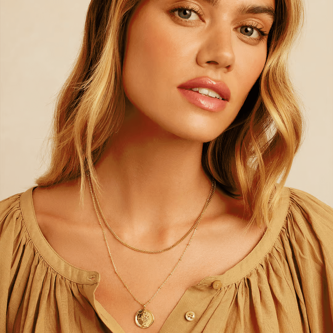 Gorjana Compass Coin Necklace - Gorjana