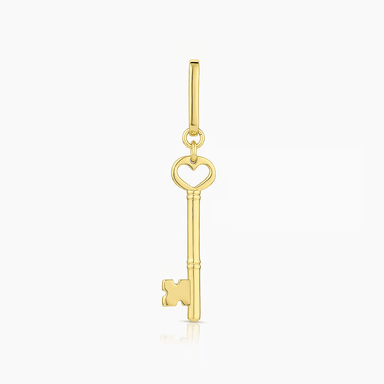 Gorjana Heart Key Statement Charm - Gorjana