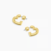 Gorjana Lou Statement Heart Huggies - Gorjana