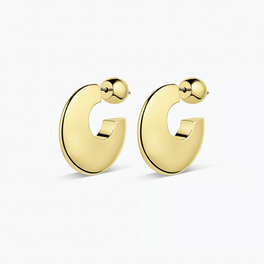 Gorjana Paseo Arc Hoops - Gold - Gorjana