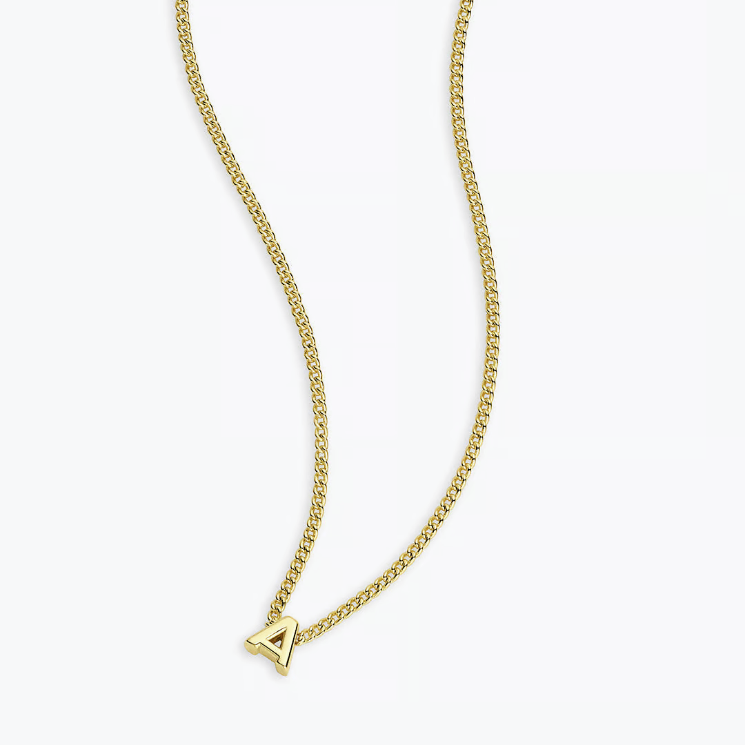 Gorjana Wilder Mini Alphabet Necklace - Gorjana