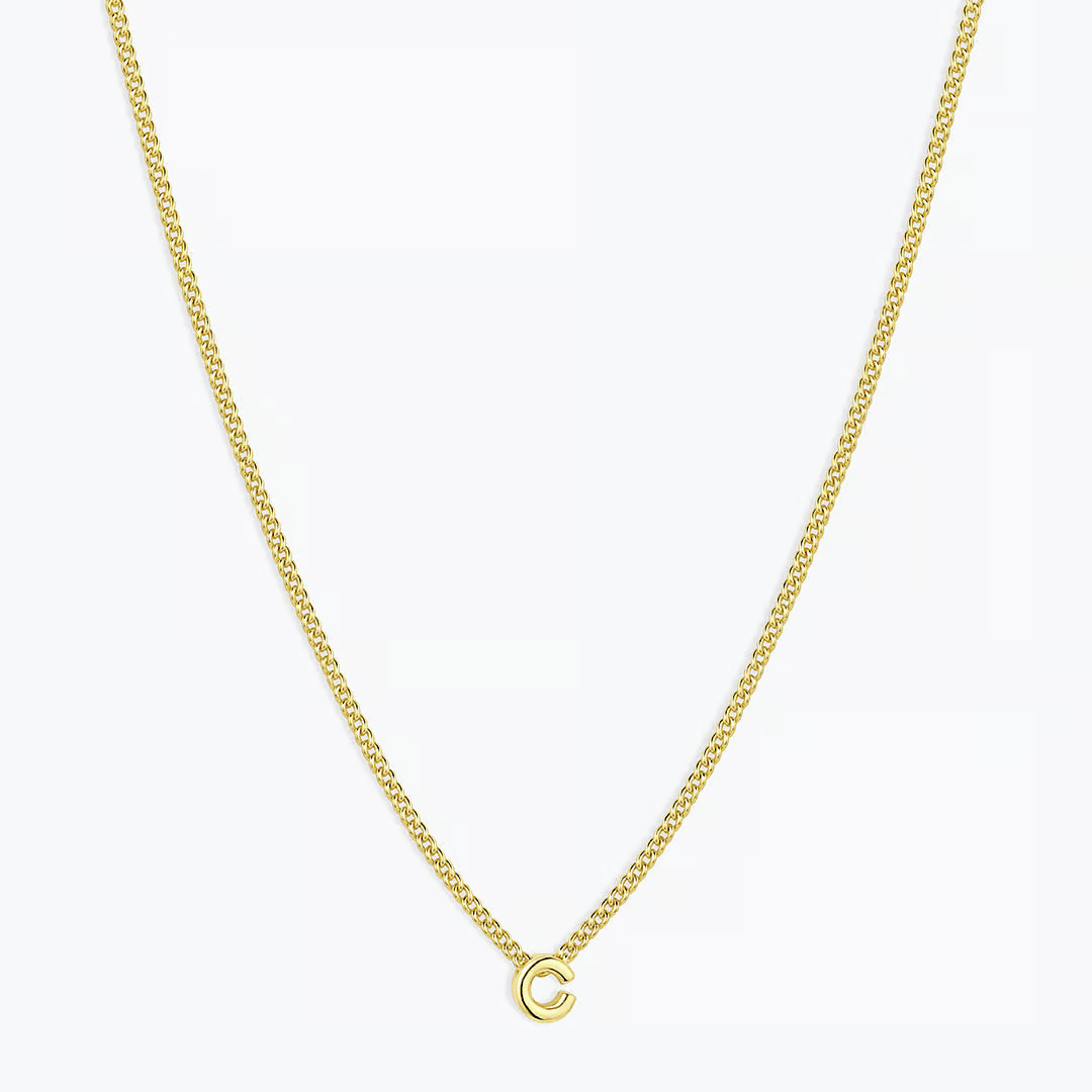 Gorjana Wilder Mini Alphabet Necklace - Gorjana