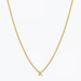 Gorjana Wilder Mini Alphabet Necklace - Gorjana