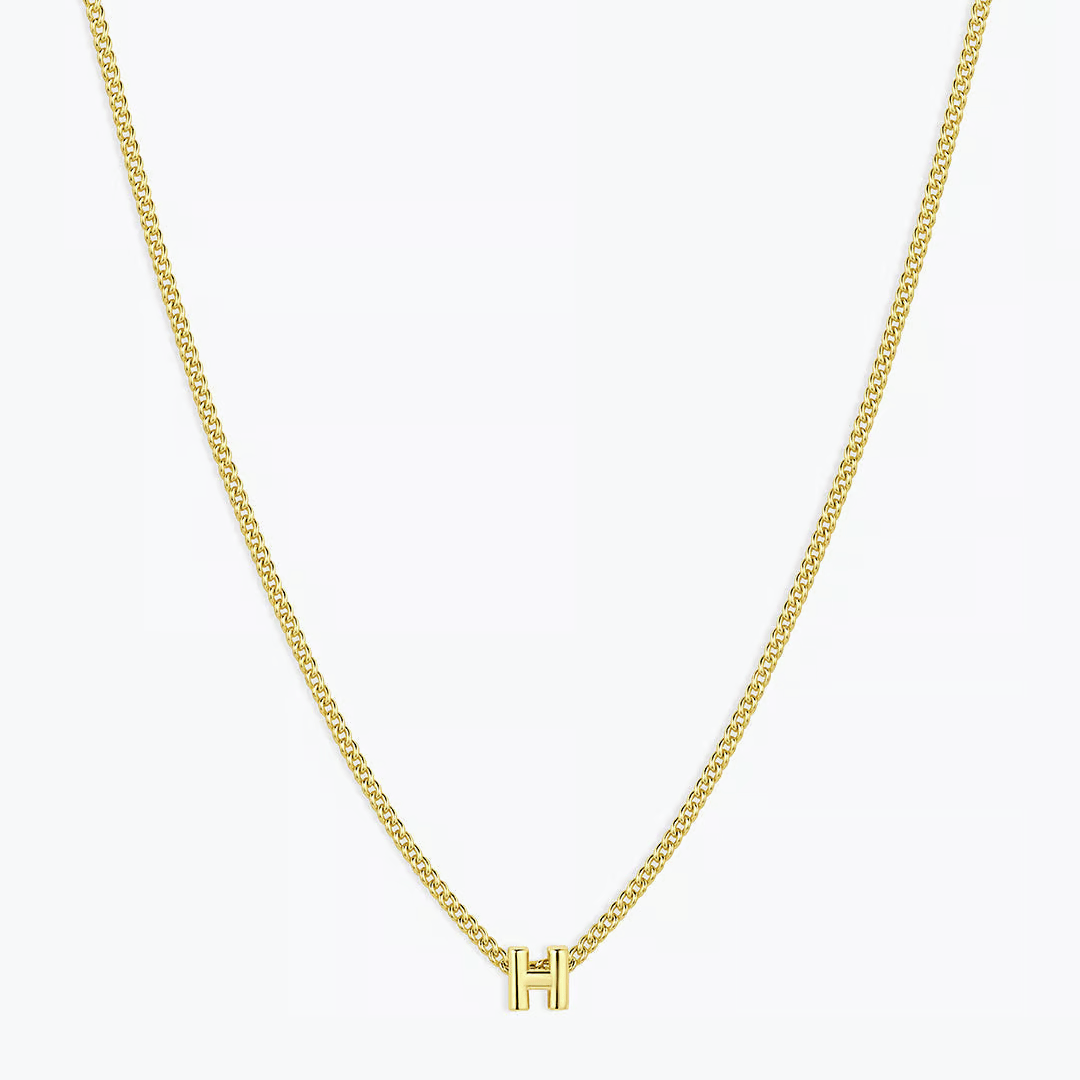Gorjana Wilder Mini Alphabet Necklace - Gorjana