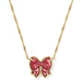 Haley Bow Necklace - Red Mother of Pearl - Kendra Scott