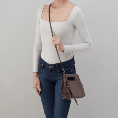 Hobo Ace Polished Leather Crossbody - Hearthstone - Hobo