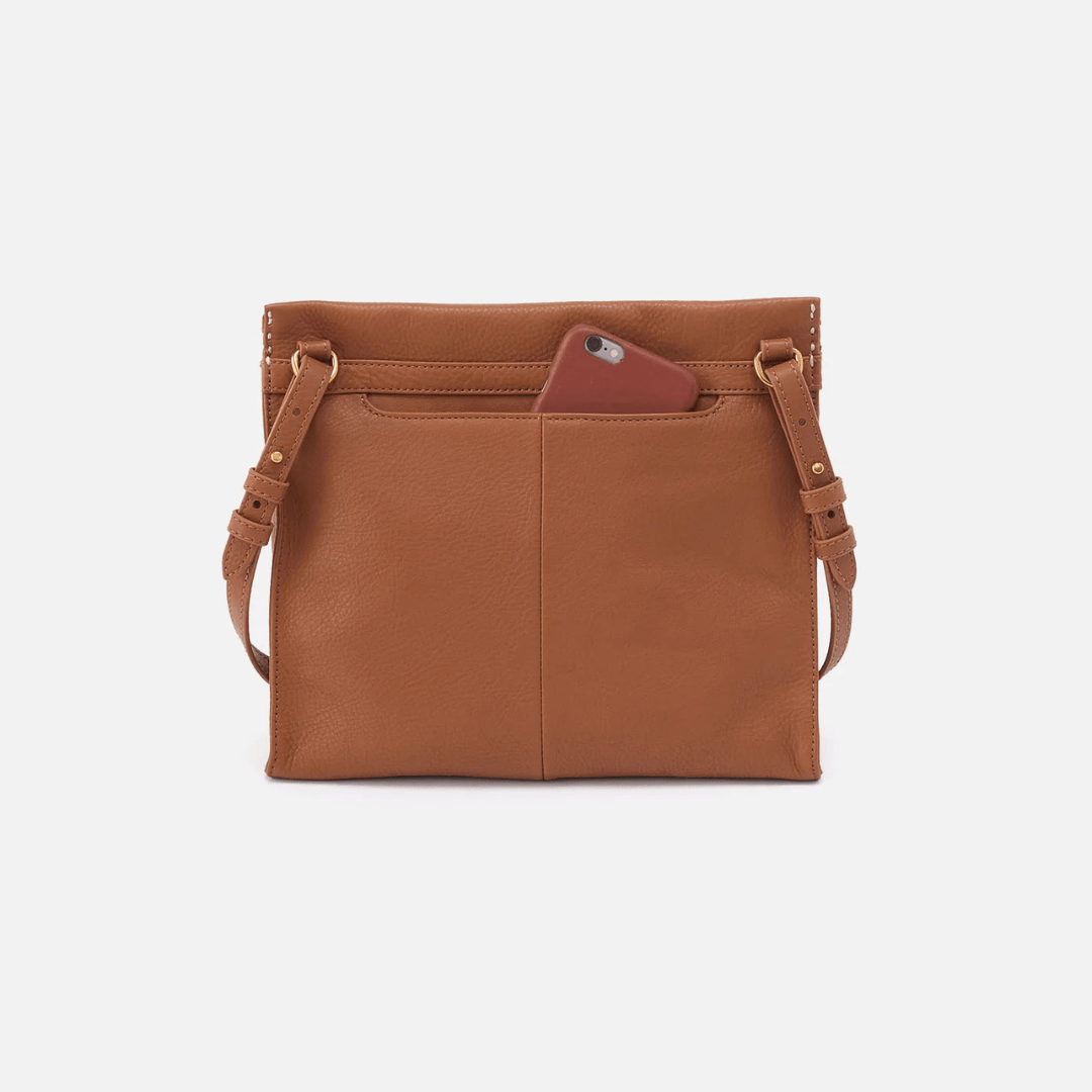 Hobo Austin Pebbled Leather Crossbody - Warm Honey - Hobo