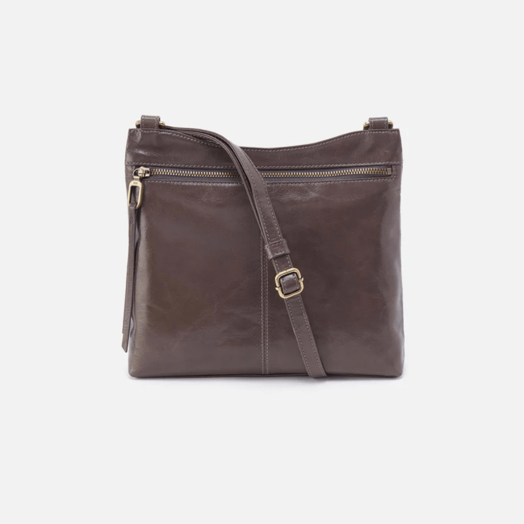 Hobo Cambel Polished Leather Crossbody - Hearthstone - Hobo
