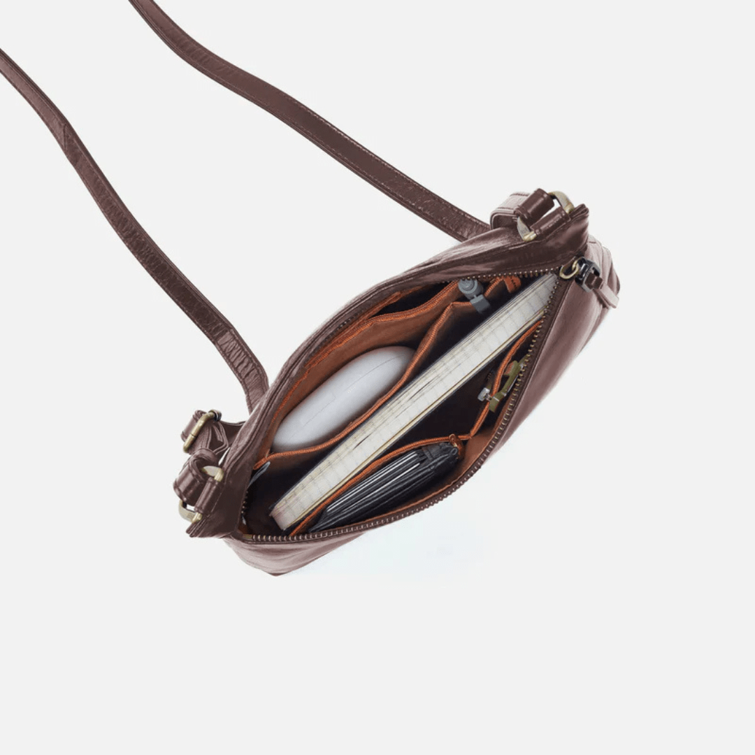 Hobo Cambel Polished Leather Crossbody - Hearthstone - Hobo