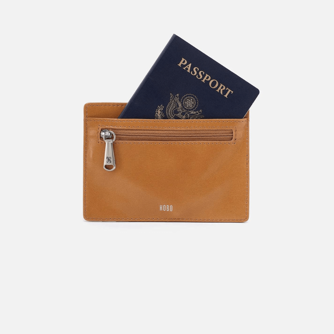 Hobo Euro Slide Wallet Polished Leather - Hobo