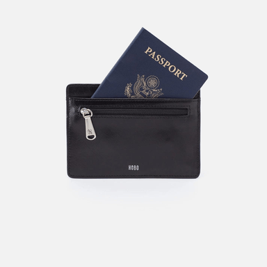 Hobo Euro Slide Wallet Polished Leather - Hobo