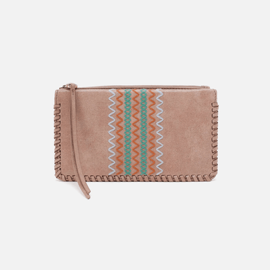 Hobo Foray Large Buffed Leather Wallet - Hazel - Hobo