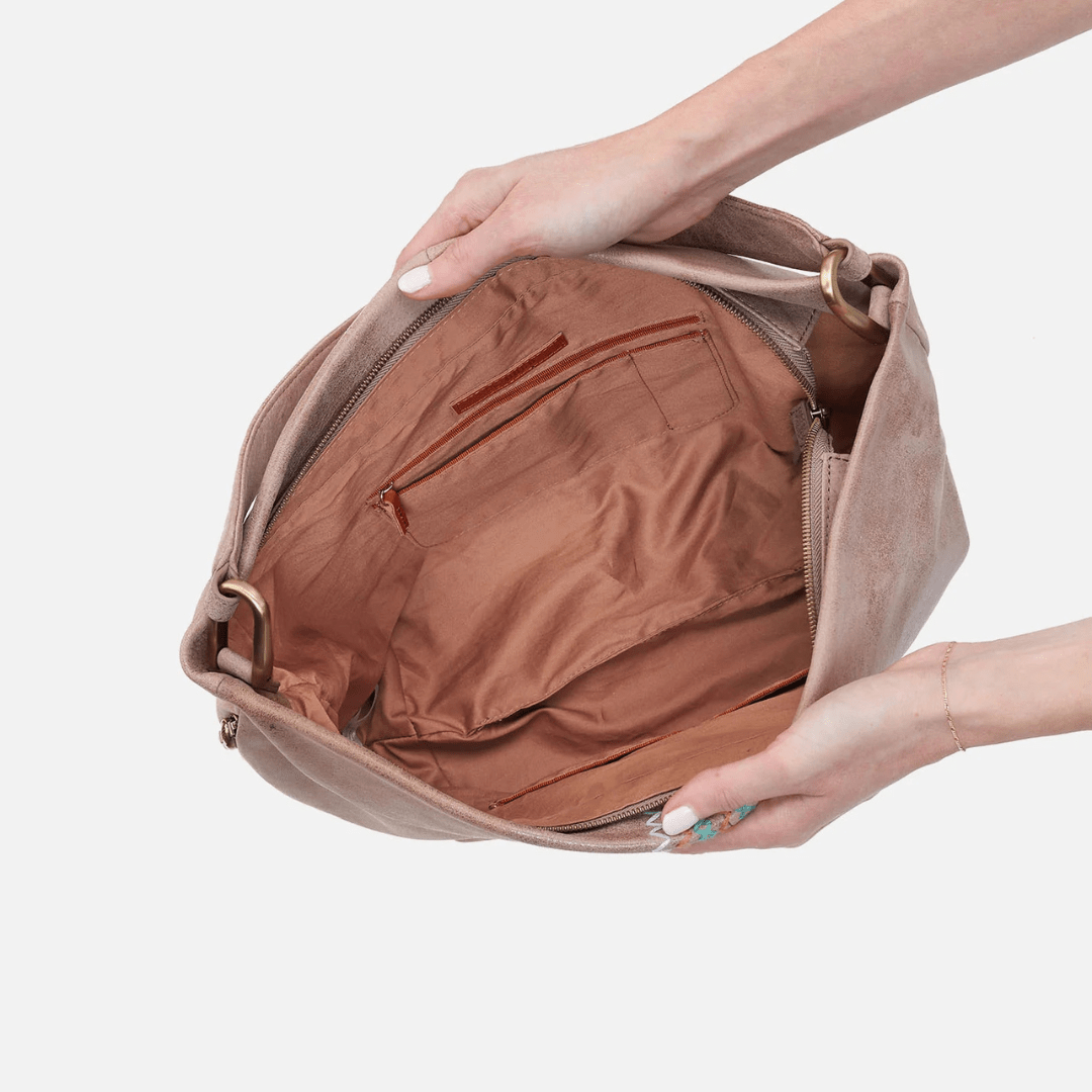 Hobo Harley Buffed Leather Hobo - Hazel - Hobo