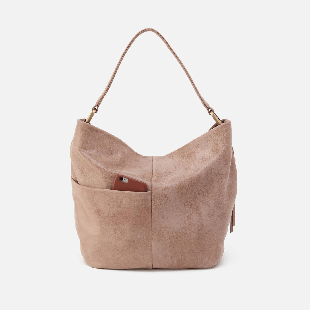 Hobo Harley Buffed Leather Hobo - Hazel - Hobo