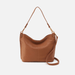 Hobo Pier Pebbled Leather Shoulder Bag - Warm Honey - Hobo