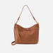 Hobo Pier Pebbled Leather Shoulder Bag - Warm Honey - Hobo