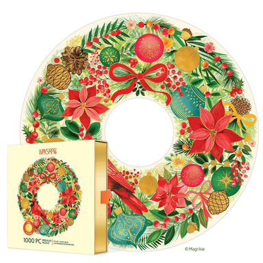 Holiday Wreath - Jigsaw Puzzle - WerkShoppe
