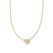Holland Heart Short Pendant Necklace - Gold - Kendra Scott