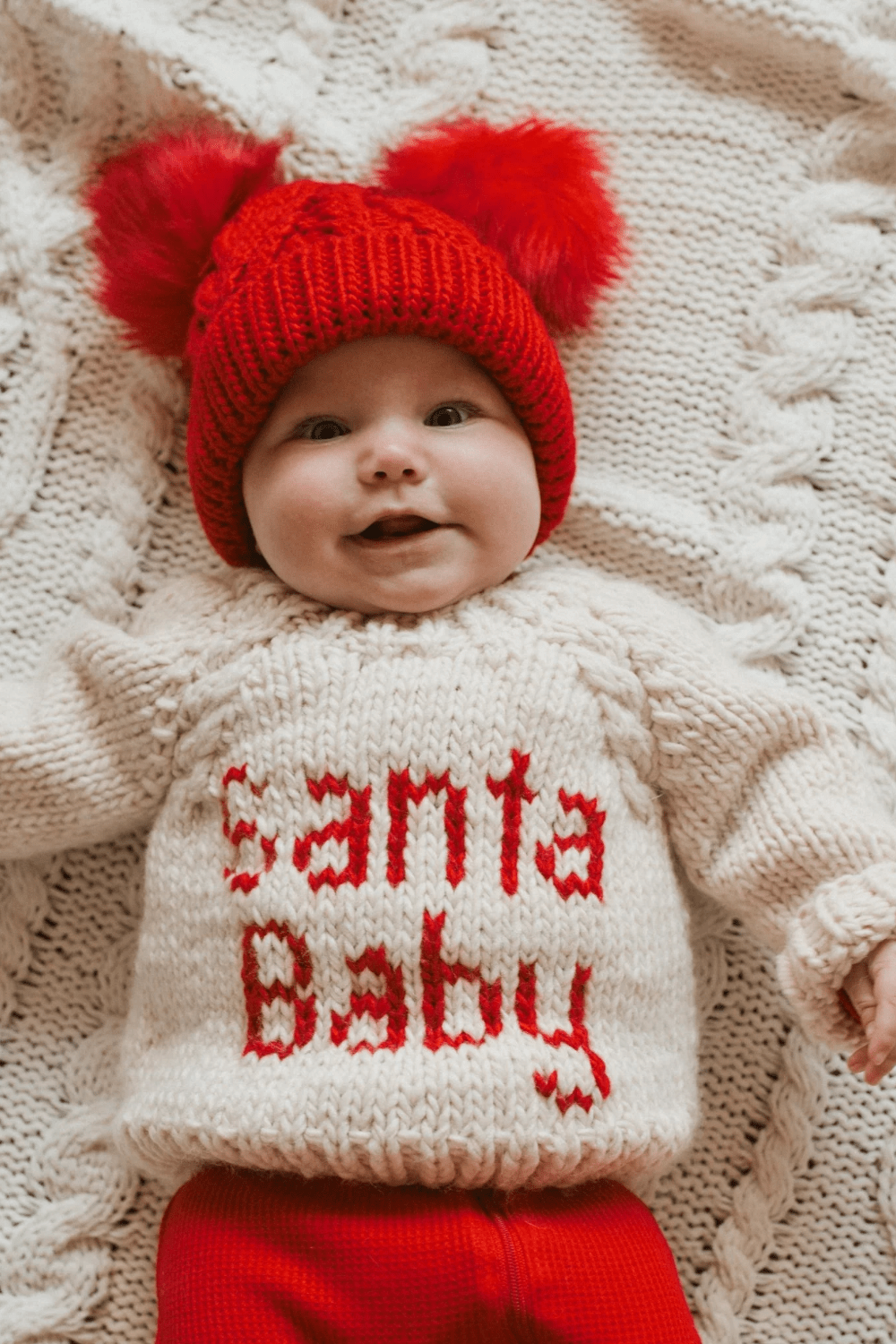 Huggalugs Santa Baby Crew Neck Sweater - Huggalugs