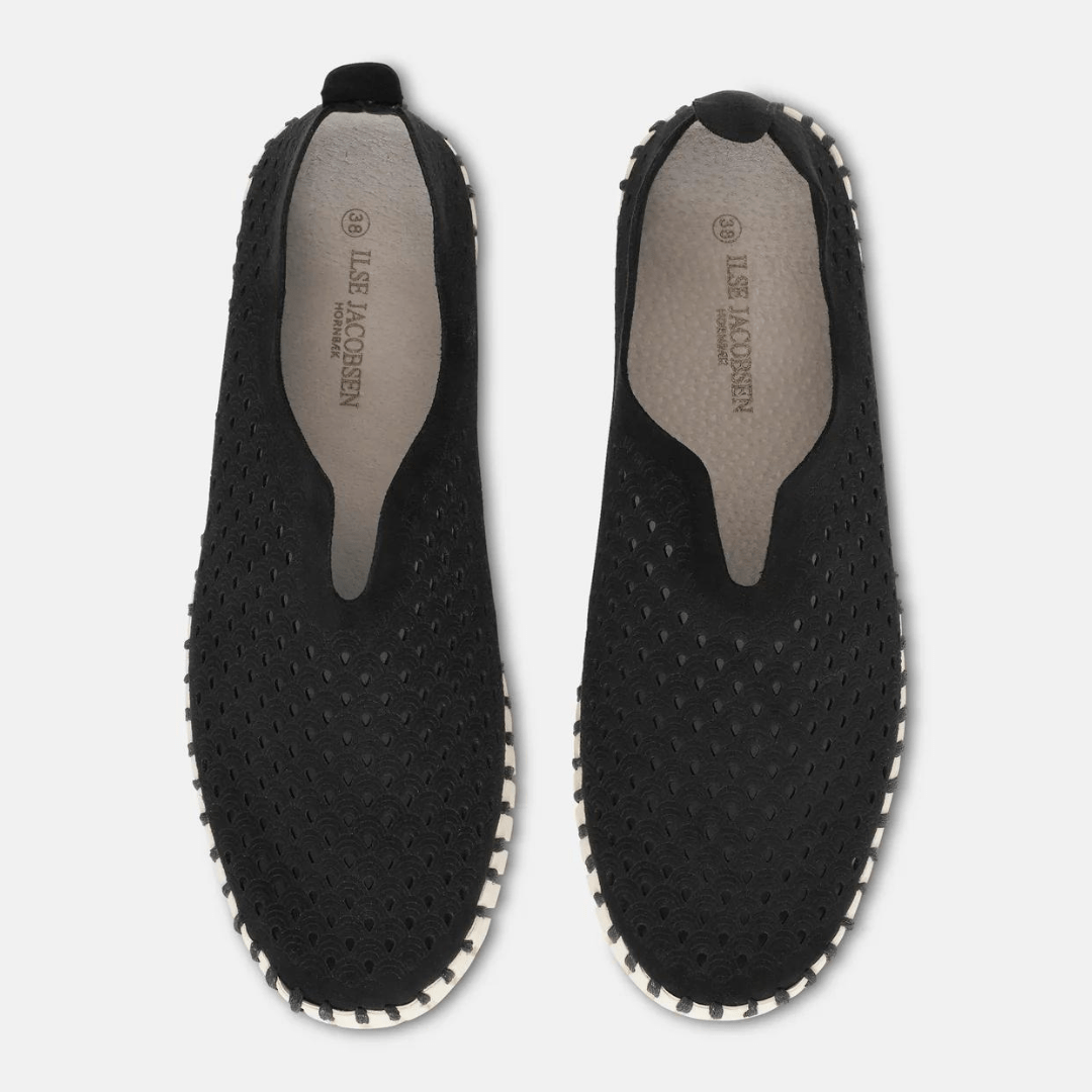 Ilse Jacobsen Tulip Flats - Black - Ilse Jacobsen