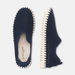 Ilse Jacobsen Tulip Slip - On Sneaker - Dark Indigo - Ilse Jacobsen