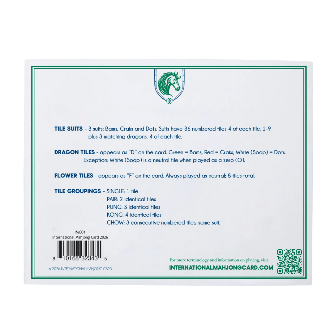 International Mahjong Card - Oh My Mahjong