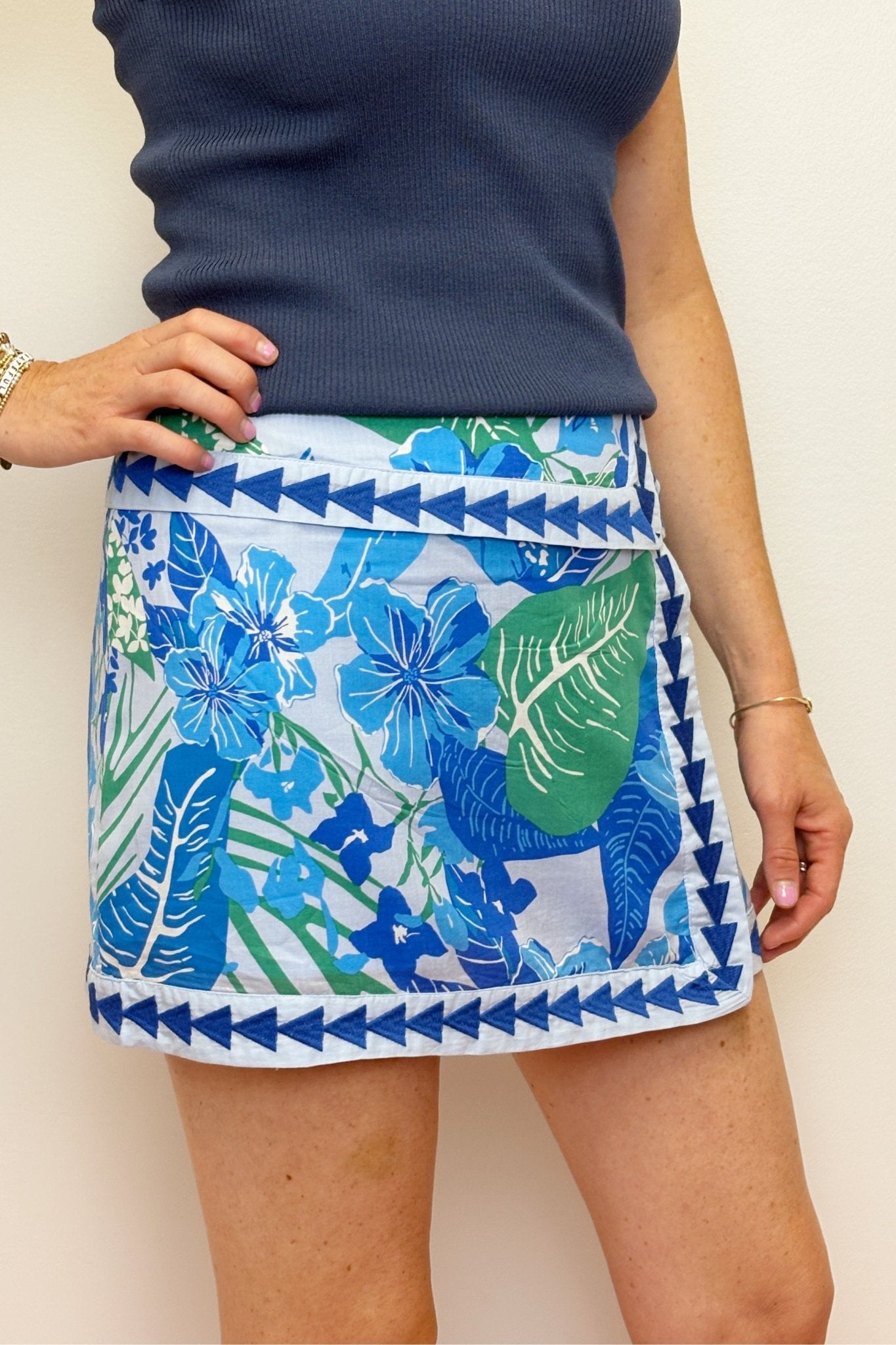 J. Marie Andie Wrap Skort - J. Marie Collections