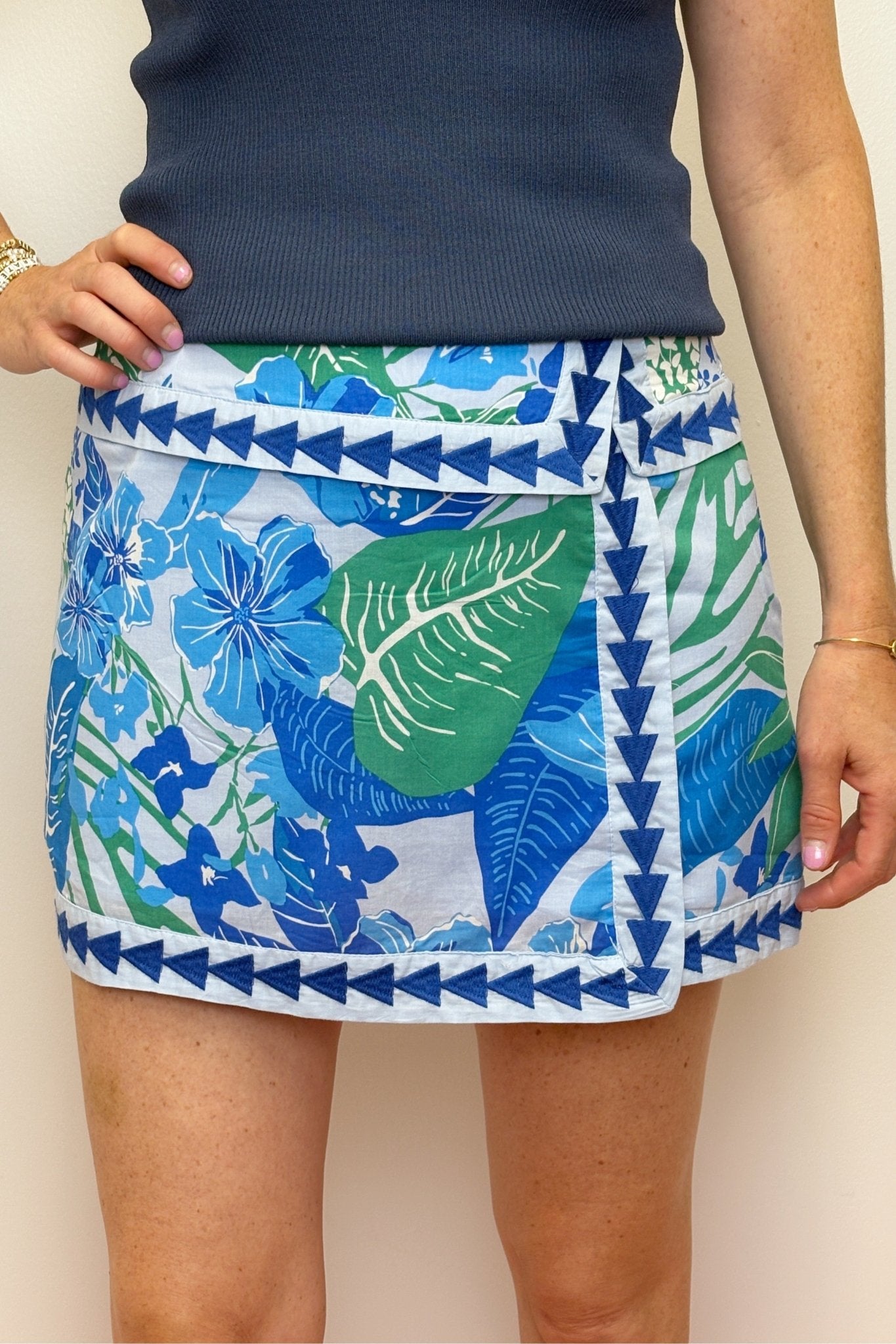 J. Marie Andie Wrap Skort - J. Marie Collections