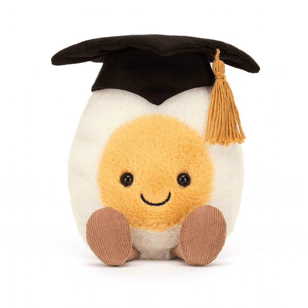 Jellycat Amuseables Boiled Egg Graduation - Jellycat