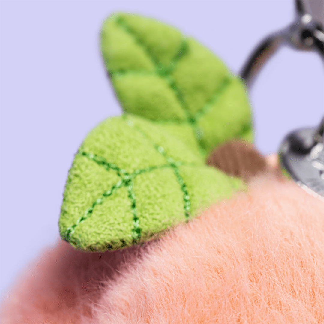 Jellycat Amuseables Peach Bag Charm - Jellycat
