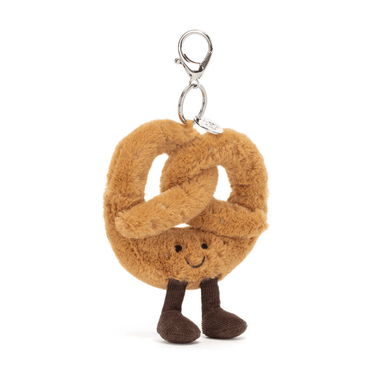 Jellycat Amuseables Pretzel Bag Charm - Jellycat