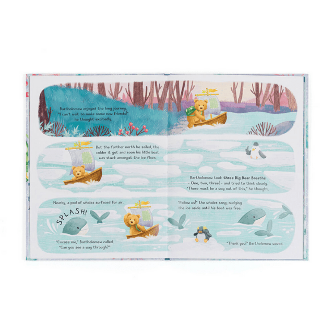 Jellycat Bartholomew Bear and the Snow Giants Book - Jellycat