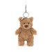 Jellycat Bartholomew Bear Bag Charm - Jellycat