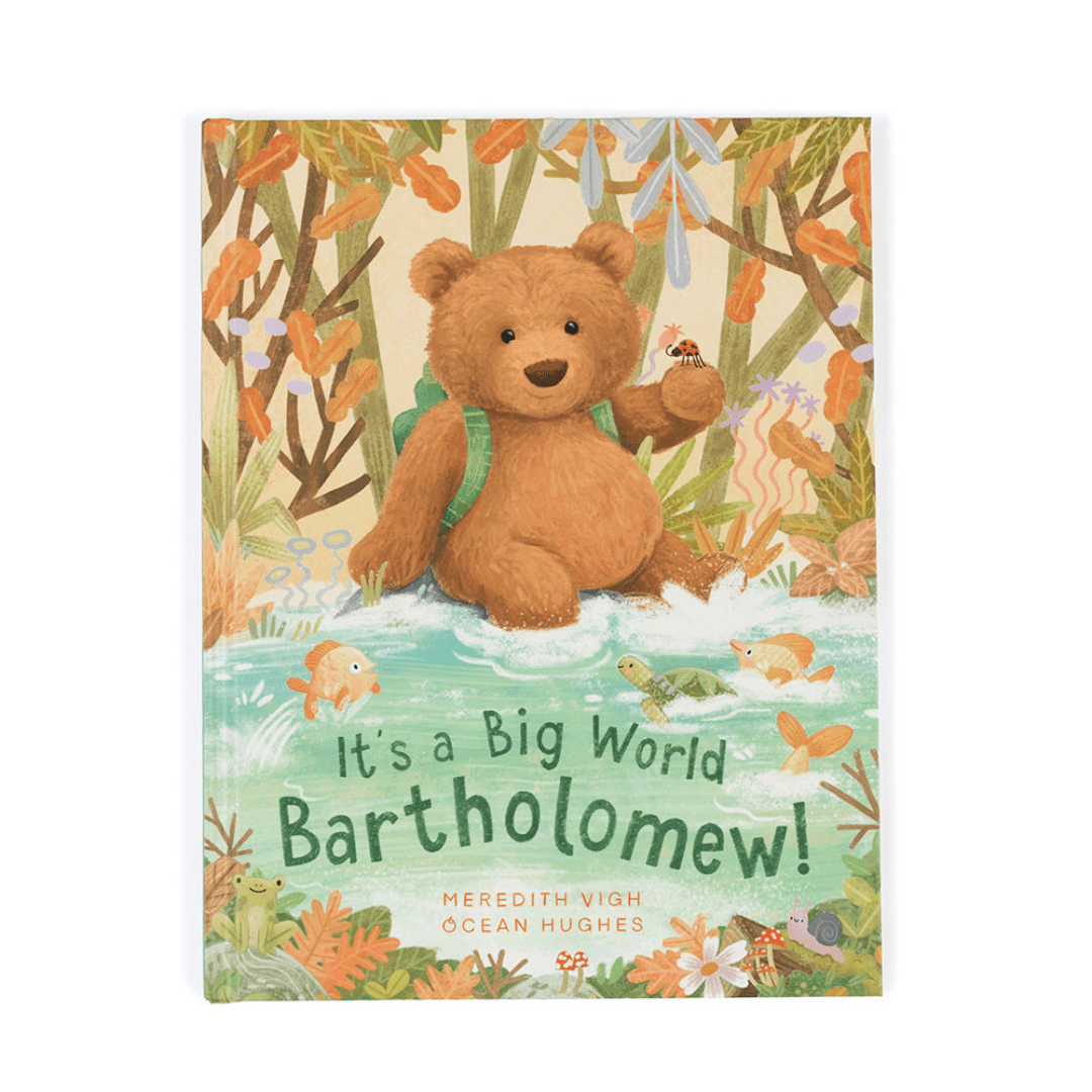 Jellycat It's a Big World, Bartholomew! Book - Jellycat