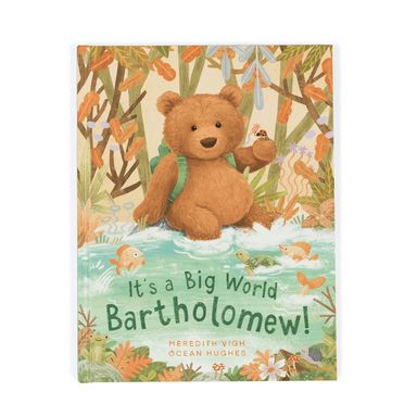 Jellycat It's a Big World, Bartholomew! Book - Jellycat