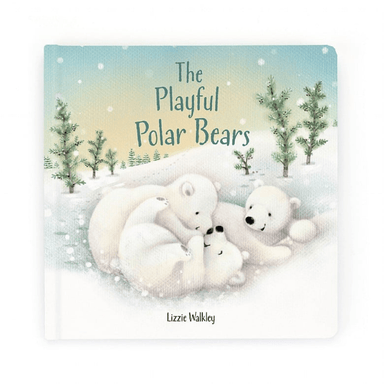 Jellycat The Playful Polar Bears Book - Jellycat
