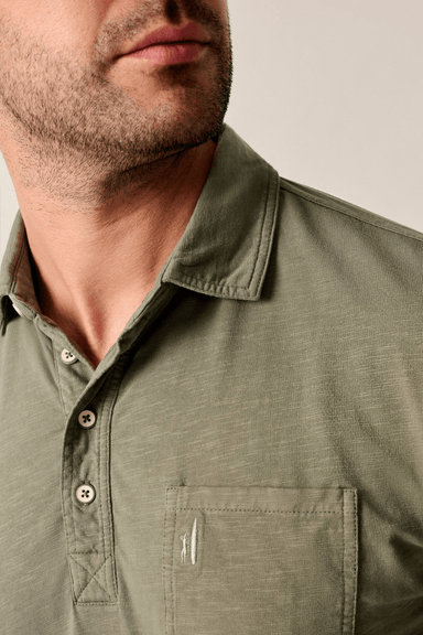 Johnnie - O Coastal Wash Long Sleeve - Agave Green - Johnnie - O