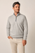 Johnnie - O Sully Quarter Zip - Light Gray - Johnnie - O