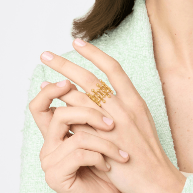 Julie Vos Bamboo Ring - Julie Vos