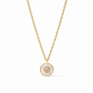 Julie Vos Colette Circle Delicate Necklace - Julie Vos