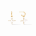 Julie Vos Gumdrop Cross Hoop & Charm Earring - Julie Vos