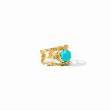 Julie Vos Hydra Ring - Turquoise Blue - Julie Vos