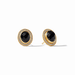 Julie Vos Mimi Stud Earrings - Obsidian Black - Julie Vos