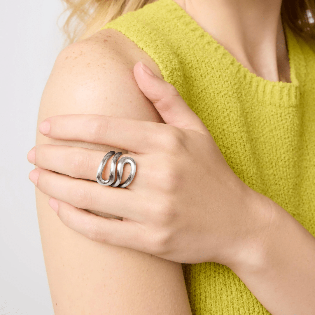 Julie Vos Wave Wrap Ring - Julie Vos