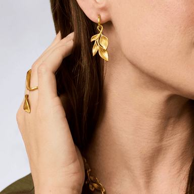 Julie Vos Willow Hoop and Charm Earrings - Julie Vos